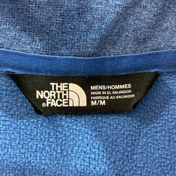 The North Face Shirt Men’s M Blue Canyonlands 1/4 Zip Pullover Outdoor Hiking - Picture 6 of 10